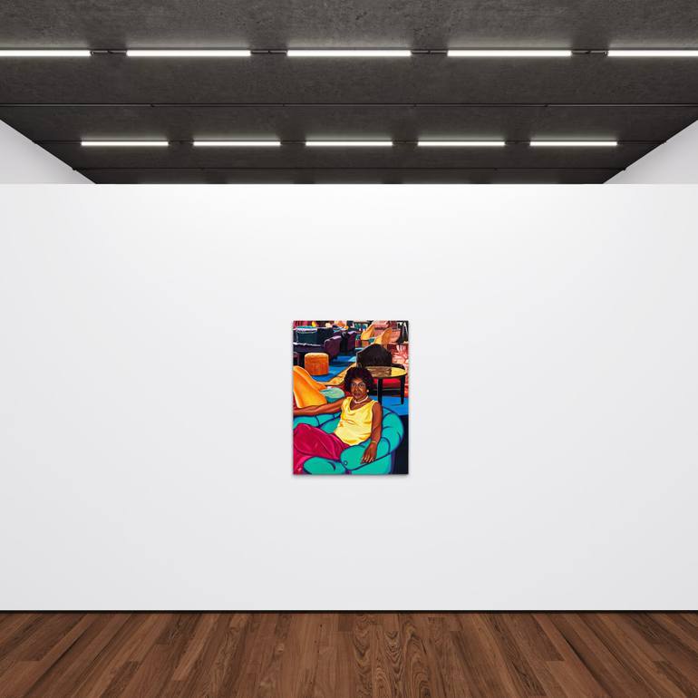 Original Conceptual People Painting by Tony  Smith