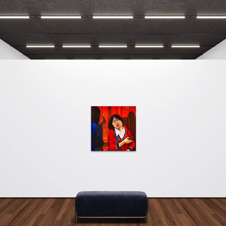 Original Contemporary People Painting by Tony  Smith