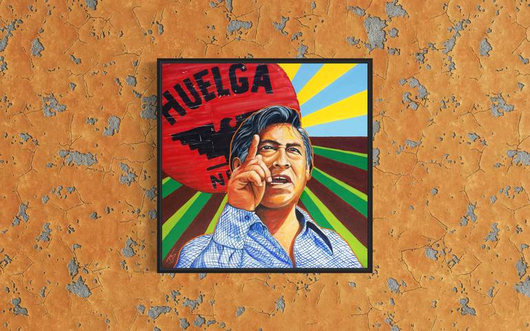 Original Figurative Pop Culture/Celebrity Painting by Tony  Smith