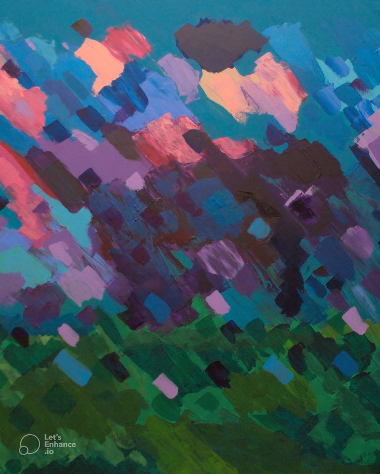 Print of Abstract Expressionism Abstract Paintings by Ronald Pearl