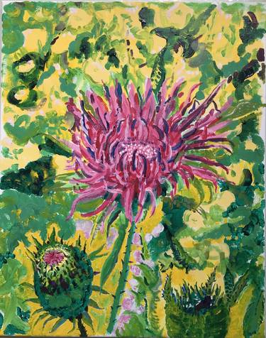 Print of Fine Art Botanic Paintings by Roger Deason
