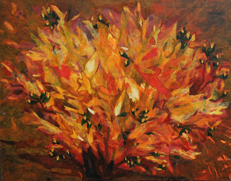 burning bush art