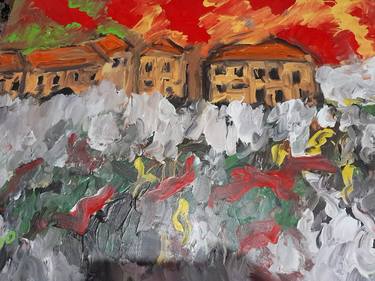 Original Impressionism Cities Paintings by Dario Marinovic