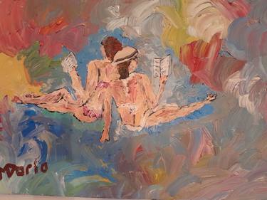 Original Impressionism Women Paintings by Dario Marinovic