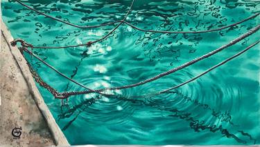 Original Impressionism Water Paintings by Valeria Golovenkina