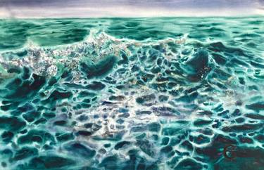 Print of Realism Water Paintings by Valeria Golovenkina