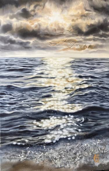 Original Seascape Paintings by Valeria Golovenkina