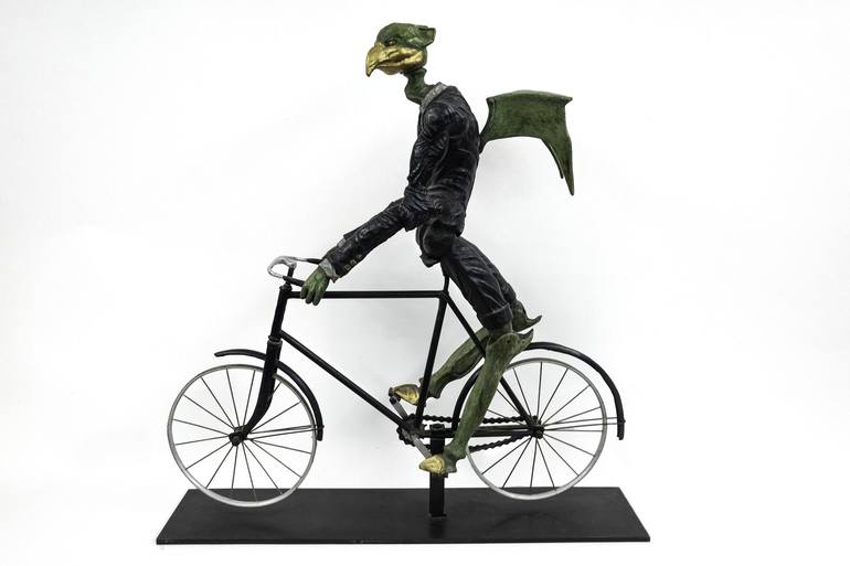Original Conceptual Bicycle Sculpture by Joshua Gold