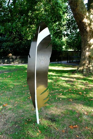 Magpie Feather - Battersea Park Annual Award for Sculpture 2013 thumb