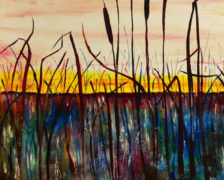 Original Contemporary Landscape Painting by Elizabeth Sadler