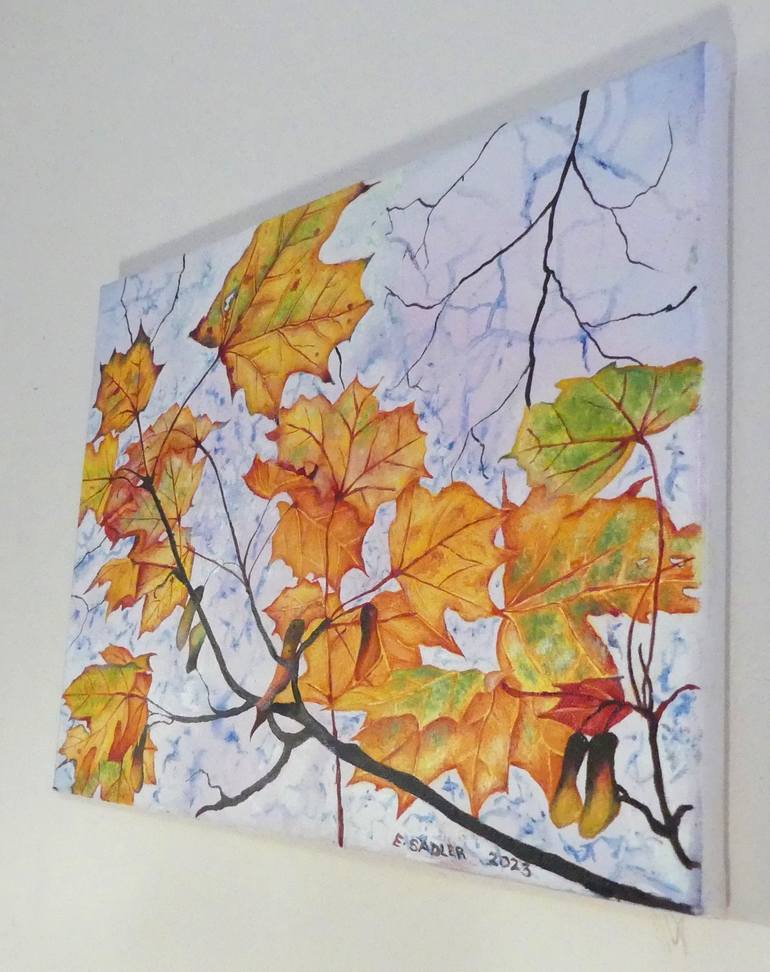 Original Contemporary Tree Painting by Elizabeth Sadler