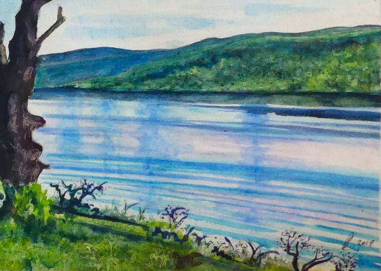 Original Landscape Painting by Elizabeth Sadler