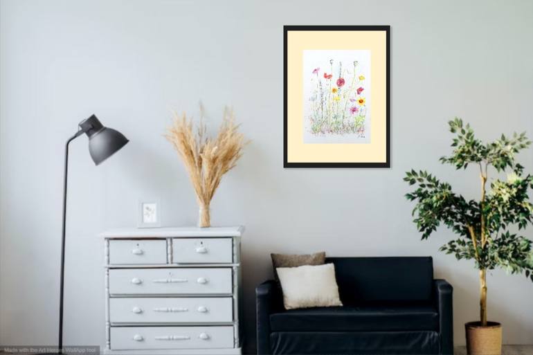 Original Contemporary Botanic Painting by Elizabeth Sadler