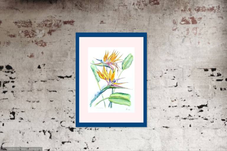 Original Contemporary Botanic Painting by Elizabeth Sadler