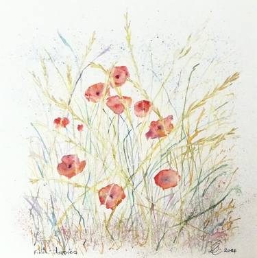 Original Floral Paintings by Elizabeth Sadler