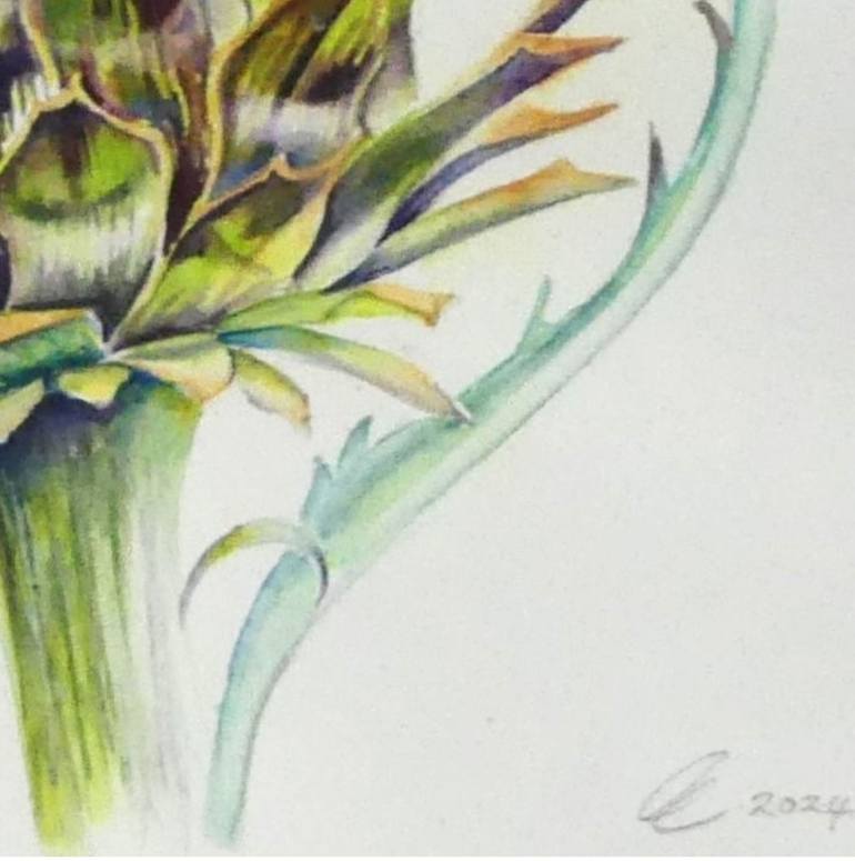 Original Contemporary Botanic Painting by Elizabeth Sadler