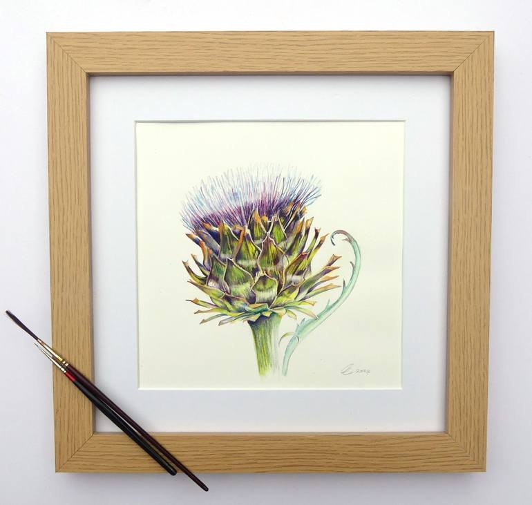 Original Contemporary Botanic Painting by Elizabeth Sadler