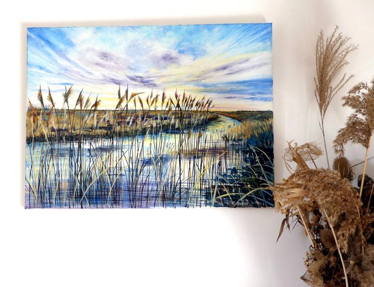 Original Contemporary Landscape Painting by Elizabeth Sadler