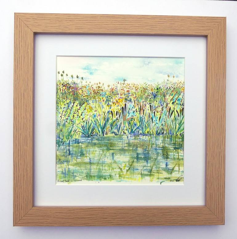 Original Impressionism Water Painting by Elizabeth Sadler