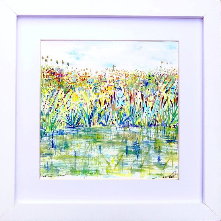 Original Impressionism Water Painting by Elizabeth Sadler