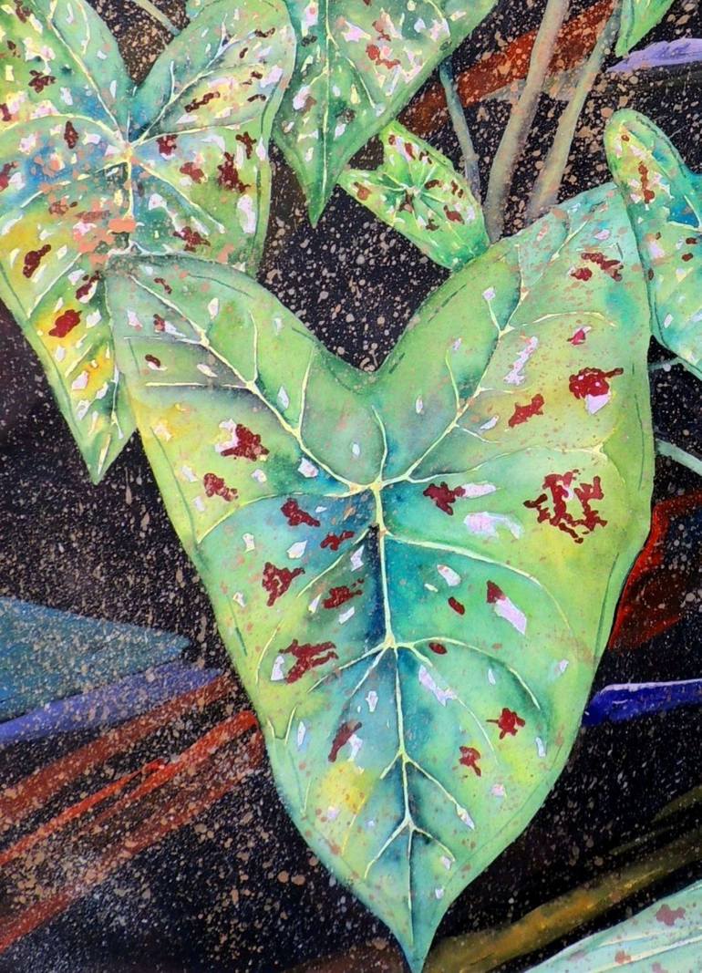 Original Fine Art Botanic Painting by Elizabeth Sadler