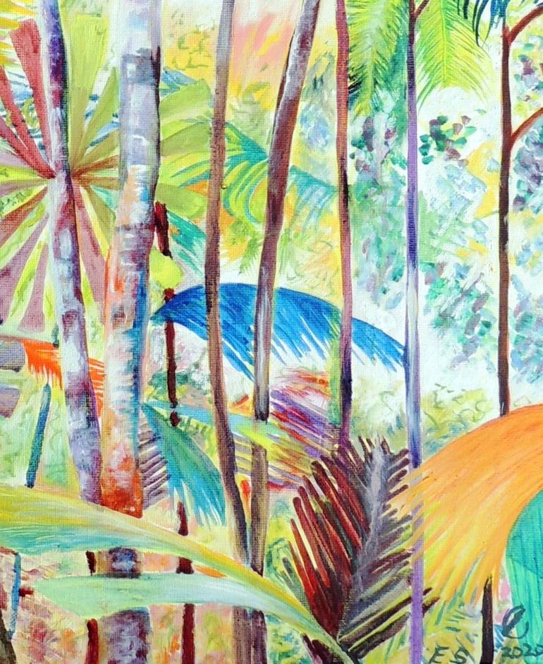 Original Expressionism Landscape Painting by Elizabeth Sadler