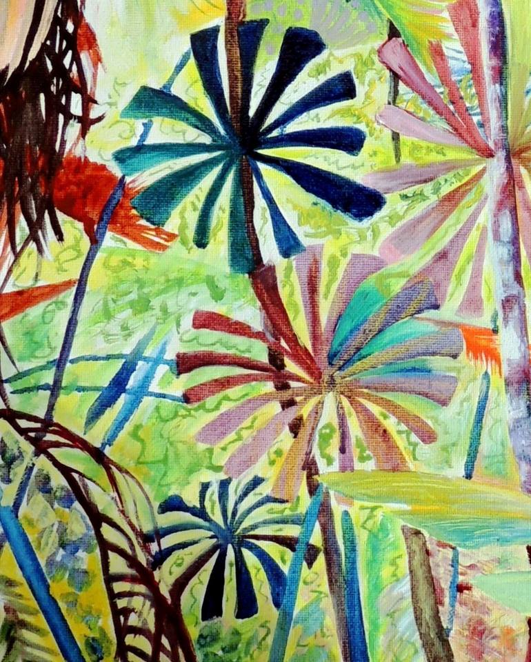 Original Expressionism Landscape Painting by Elizabeth Sadler
