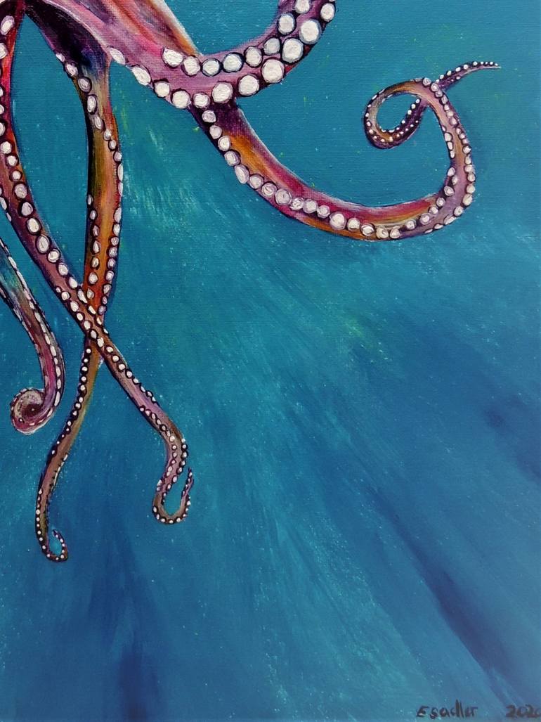 Original Modernism Animal Painting by Elizabeth Sadler