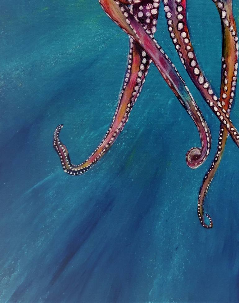 Original Modernism Animal Painting by Elizabeth Sadler