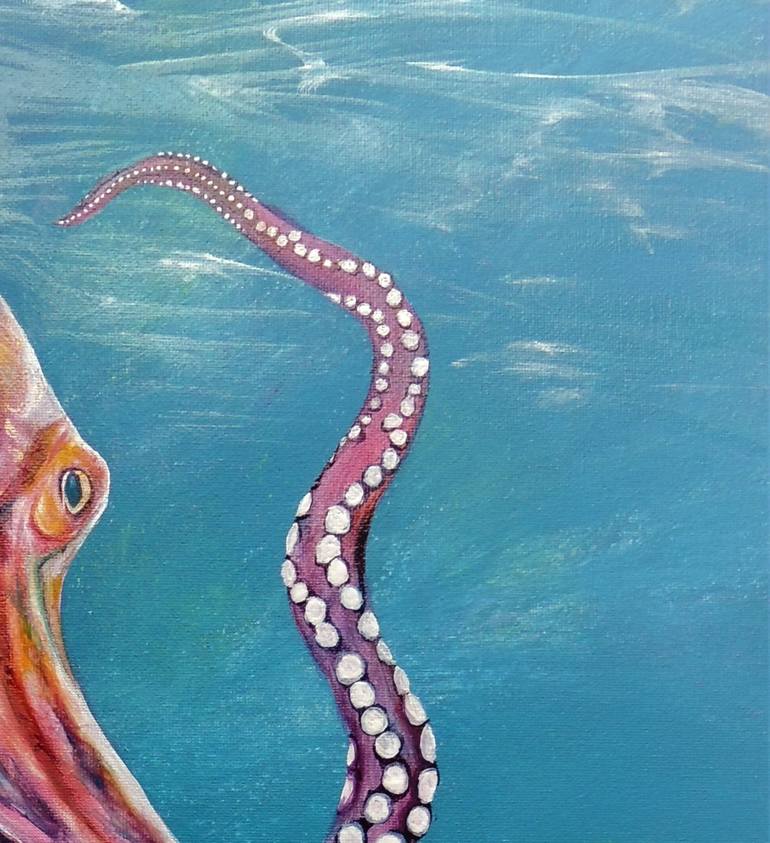 Original Fine Art Fish Painting by Elizabeth Sadler