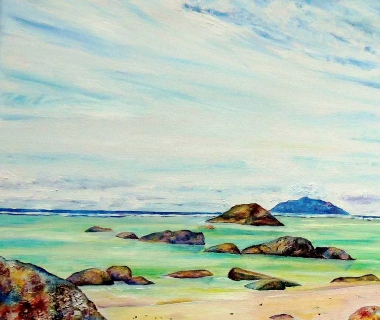 Original Seascape Painting by Elizabeth Sadler