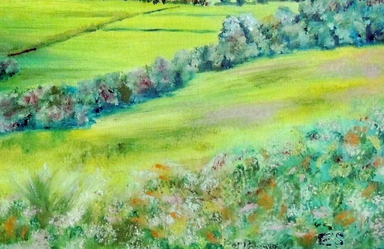 Original Fine Art Landscape Painting by Elizabeth Sadler