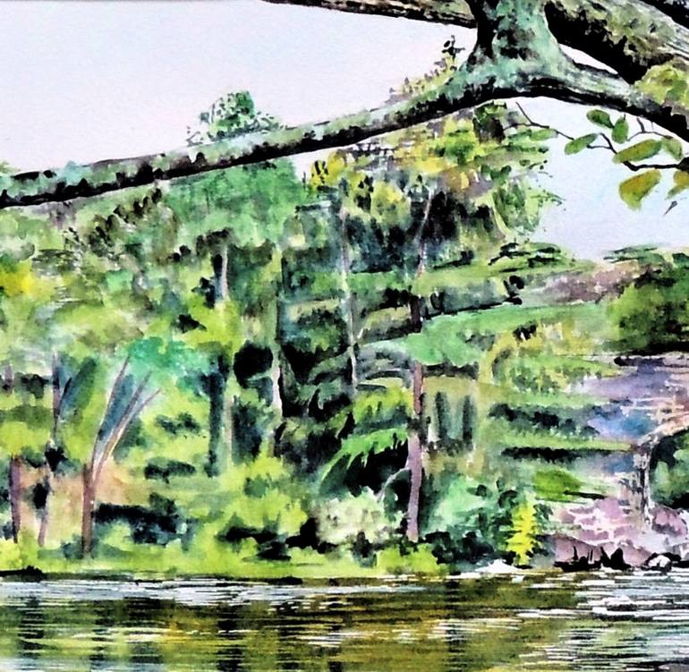 Original Fine Art Landscape Painting by Elizabeth Sadler
