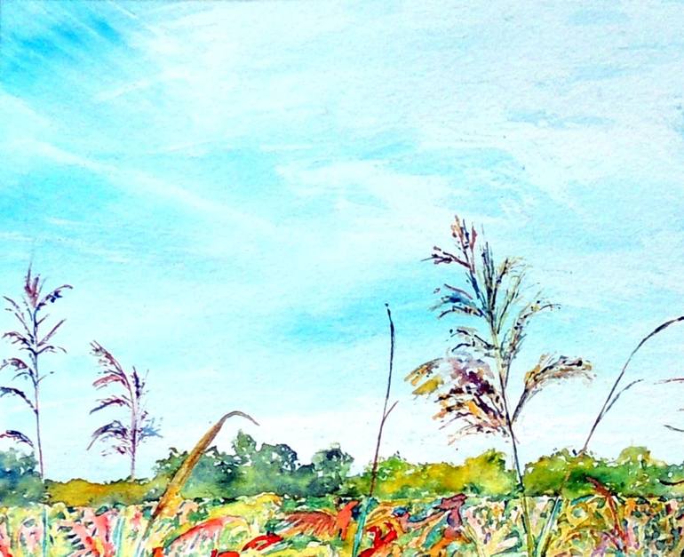Original Landscape Painting by Elizabeth Sadler