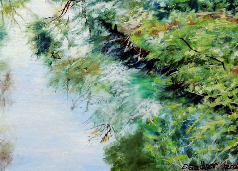Original Water Painting by Elizabeth Sadler
