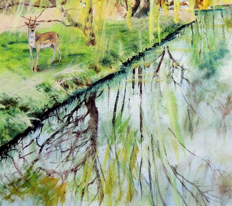 Original Water Painting by Elizabeth Sadler