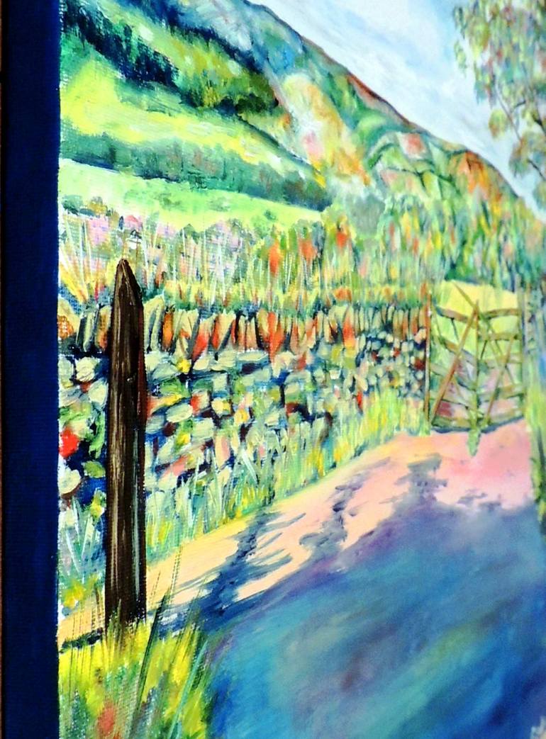 Original Impressionism Landscape Painting by Elizabeth Sadler