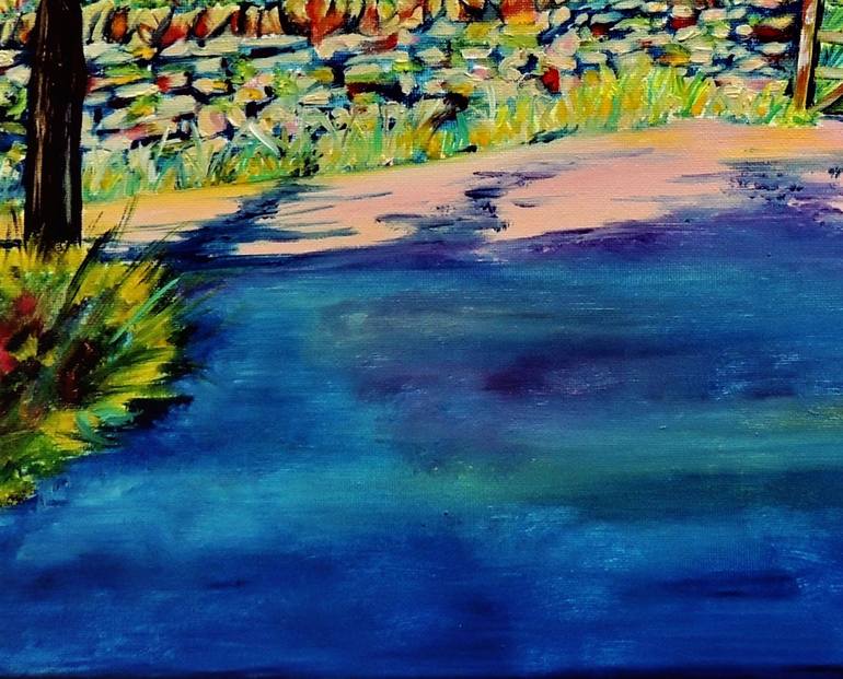Original Impressionism Landscape Painting by Elizabeth Sadler