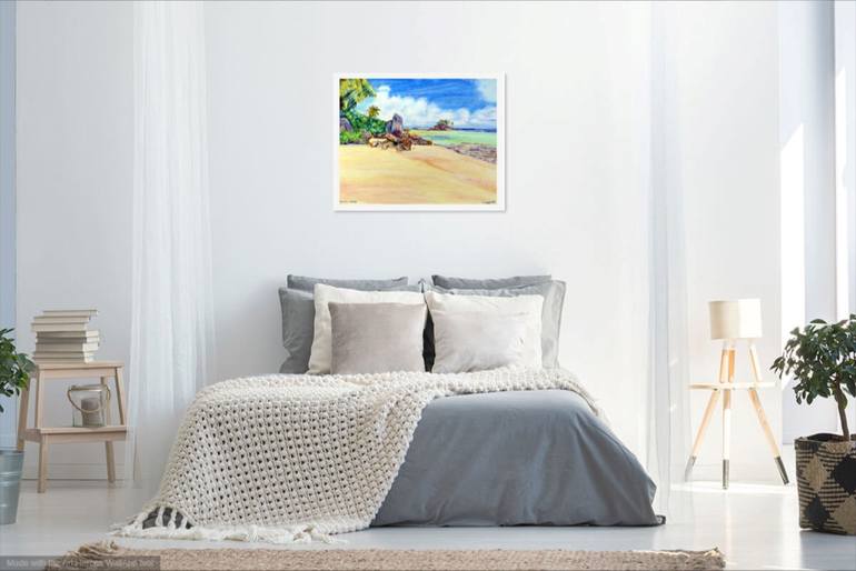 Original Contemporary Beach Painting by Elizabeth Sadler