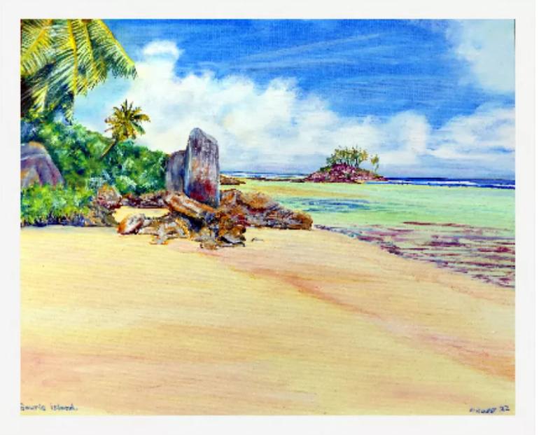 Original Contemporary Beach Painting by Elizabeth Sadler