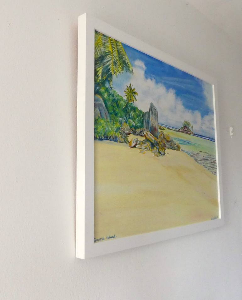 Original Contemporary Beach Painting by Elizabeth Sadler