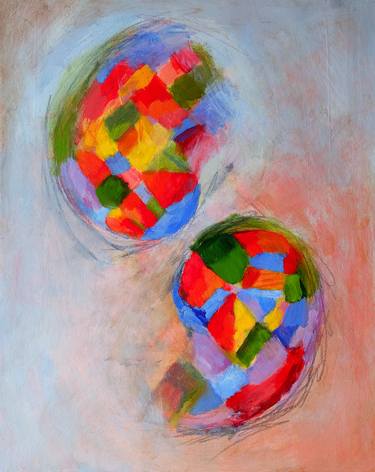 Original Abstract Paintings by Irene Tampa