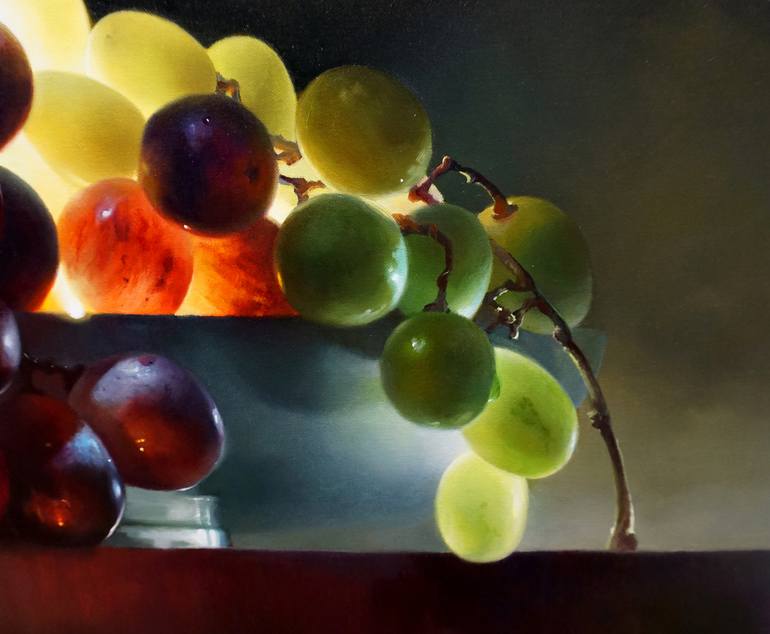 Original Fine Art Still Life Painting by Anna Grechina