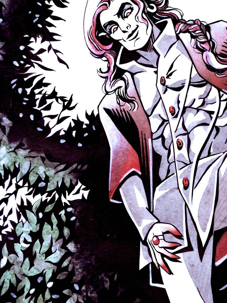 Original Figurative Fantasy Painting by Aileen Oracion