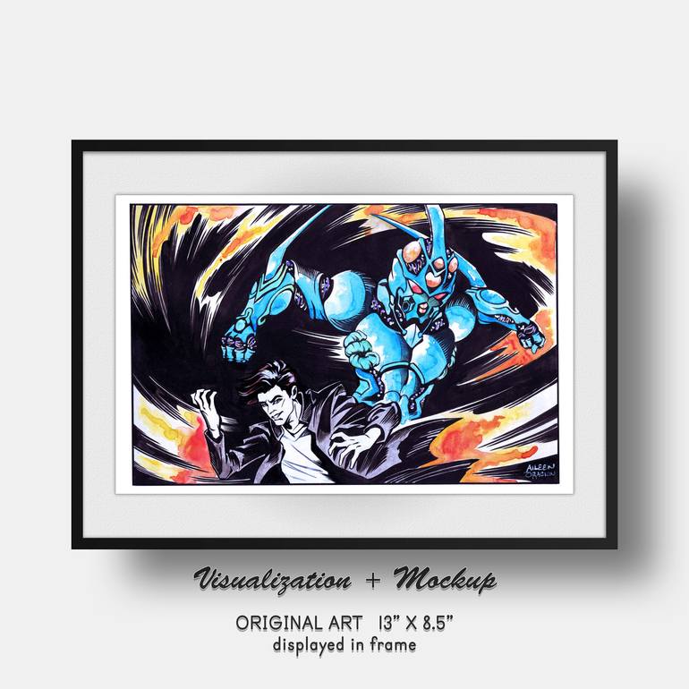 Original Conceptual Comics Painting by Aileen Oracion