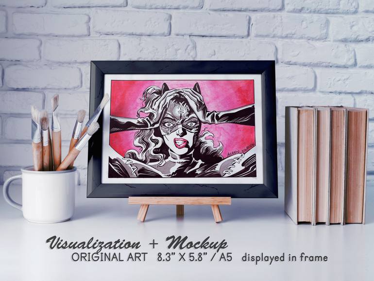 Original Illustration Pop Culture/Celebrity Painting by Aileen Oracion