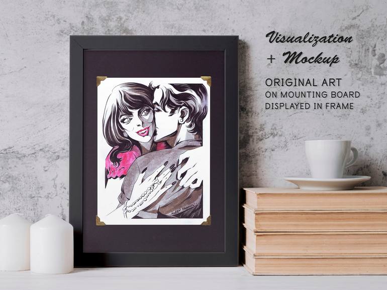 Original Contemporary Comics Painting by Aileen Oracion