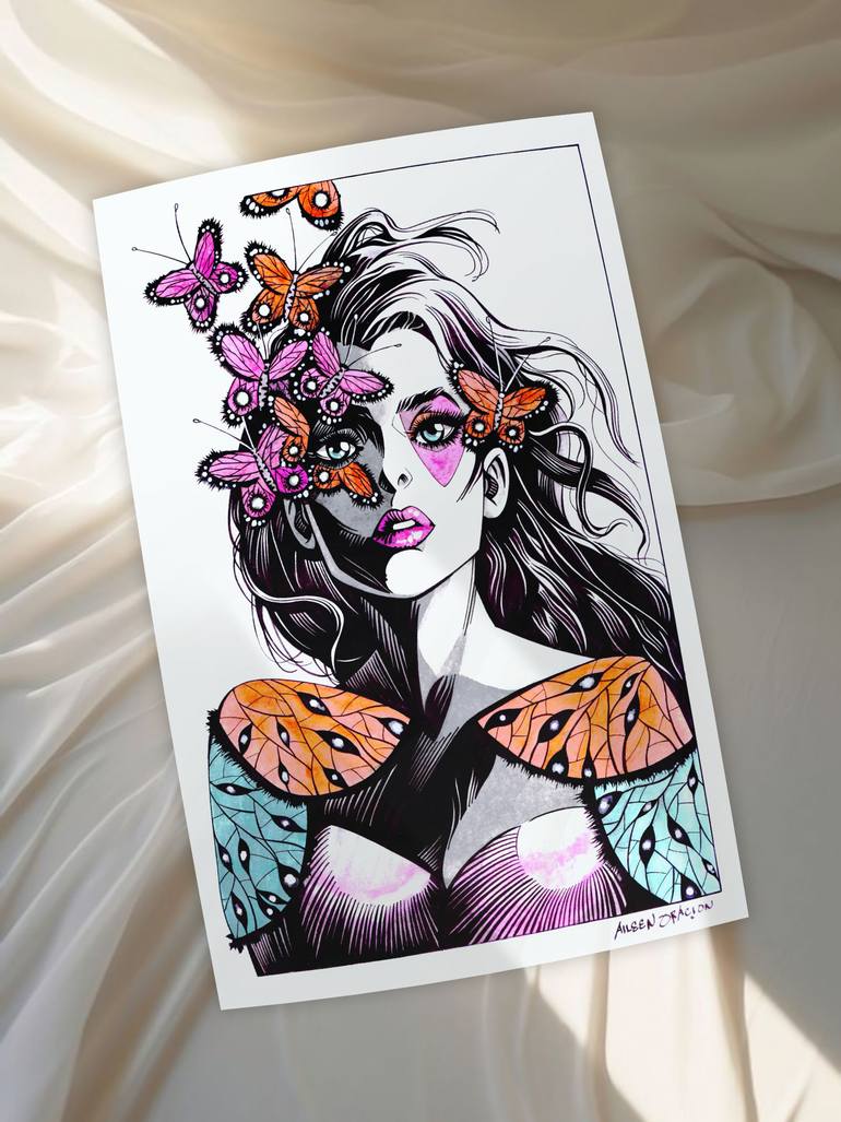 Original Illustration Fantasy Painting by Aileen Oracion