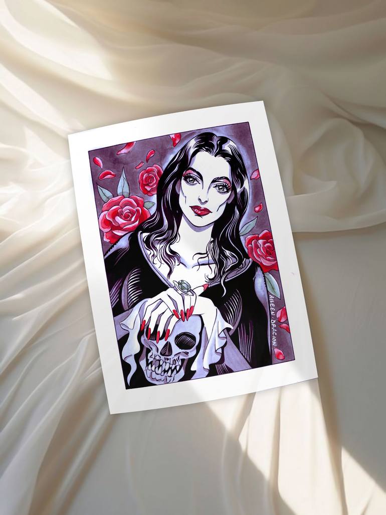 Original Figurative Fantasy Painting by Aileen Oracion