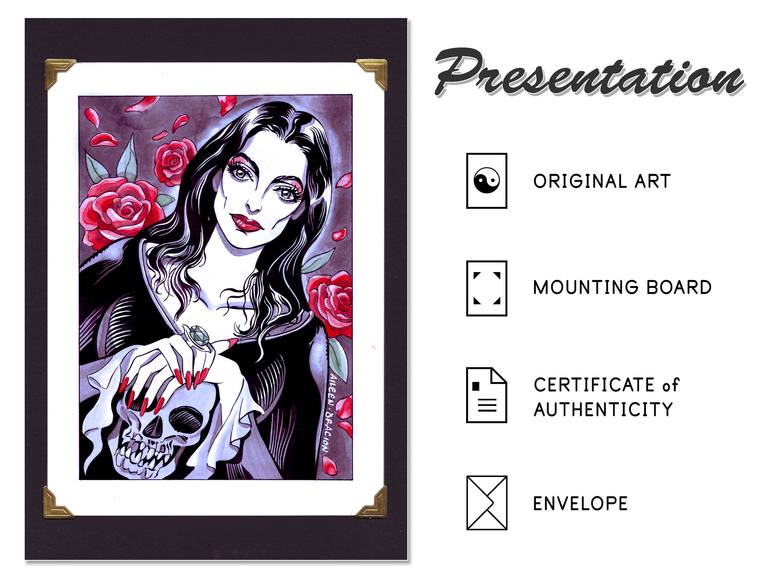 Original Figurative Fantasy Painting by Aileen Oracion